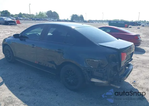 2014 Volkswagen Jetta 2.0L S из США, поврежденный, VIN 3VW2K7AJXEM367802